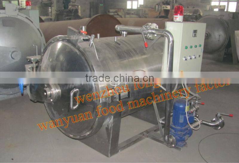 food processing autoclave sterilizer autoclave for sea food in tin can