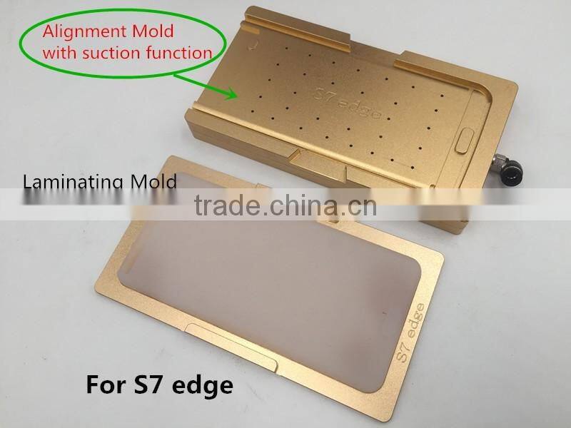 For Samsung Galaxy S6 Edge Plus One set Metal laminating mold with Alignment mold