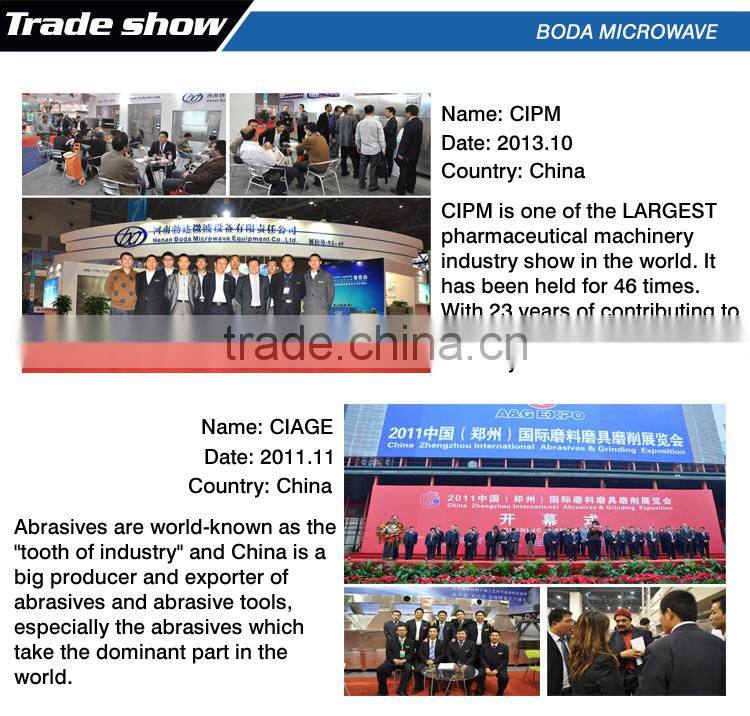 High efficiency continuous type microwave heater for box lunch