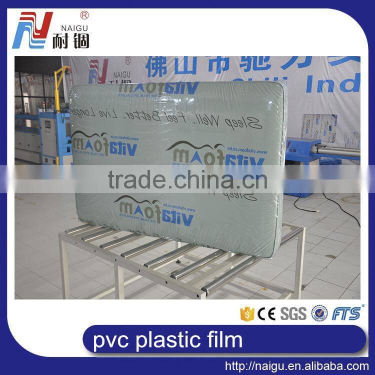 high quality printing plastic PVC mattress surface protective film