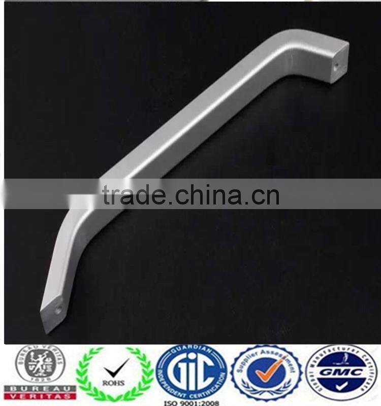 Anodized OEM color powder coated aluminum fancy cabinet handles