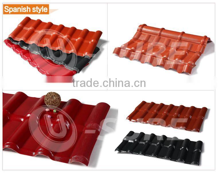 ASA coated synthetic resin roof panel