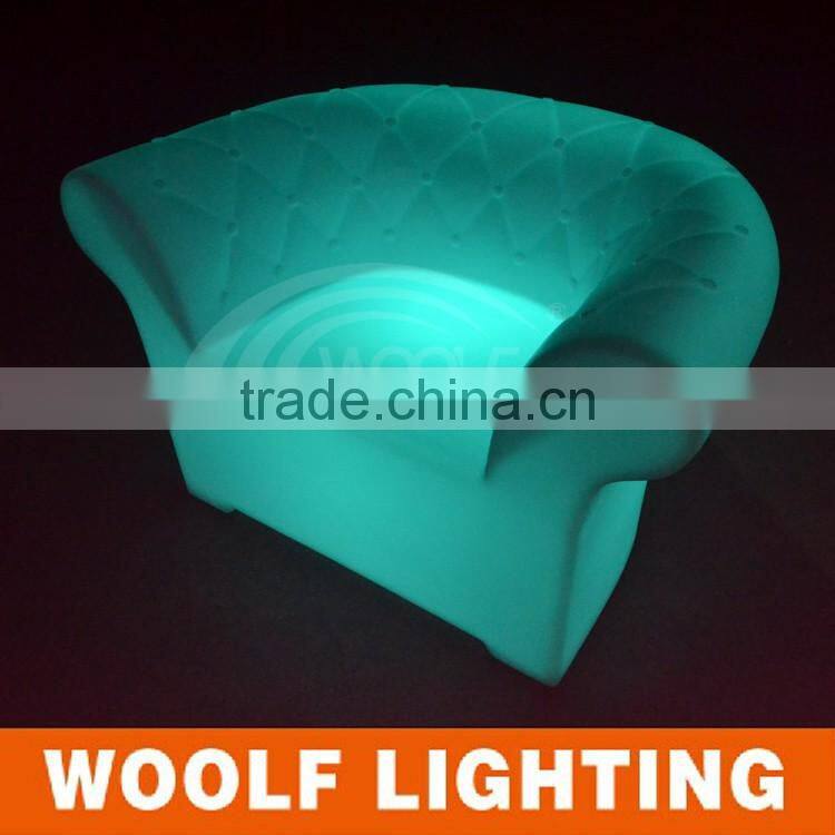 Modern Nightclub Hotel VIP Used LED Lighting Sofa