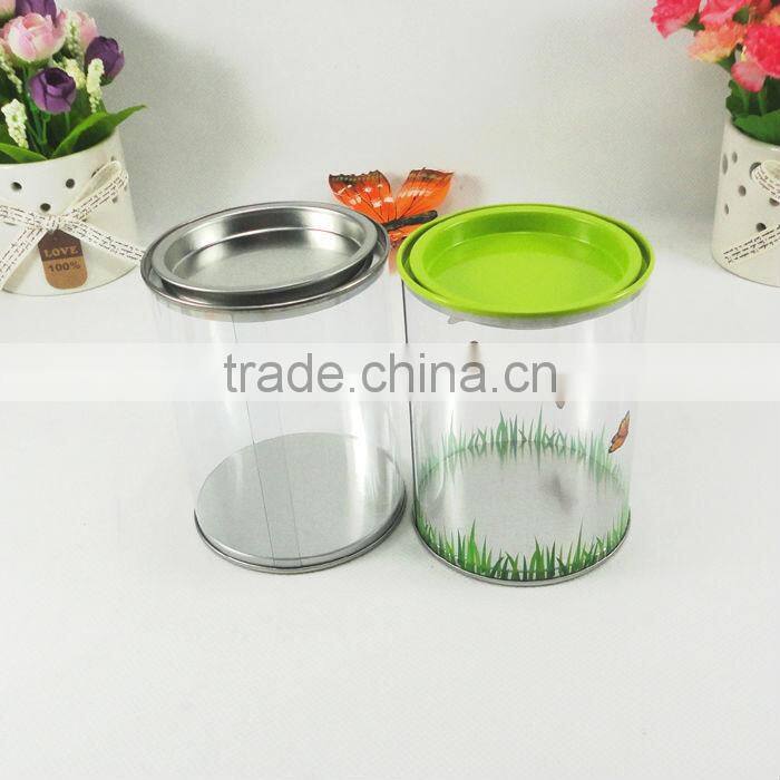 PVC TIN BUCKET WITH METAL HANDLE