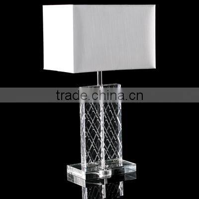 Manufacturer's good quality crystal table lamp for hotel