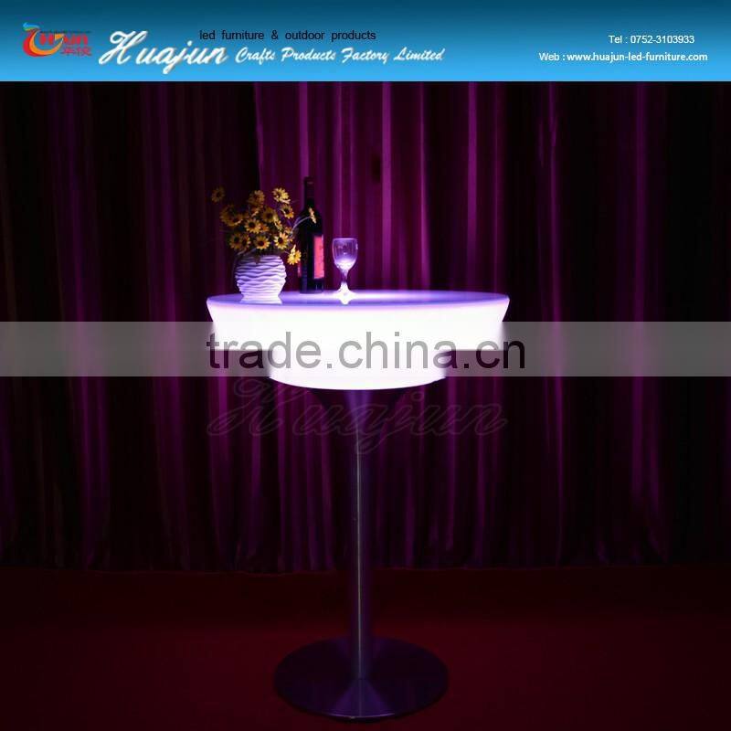 colour changing led table for bar,led party chair,led furniture