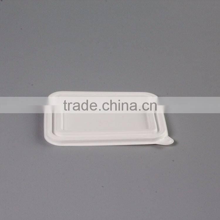 Biodegradable eco-friendly corn starch boxes customized design 1000ml