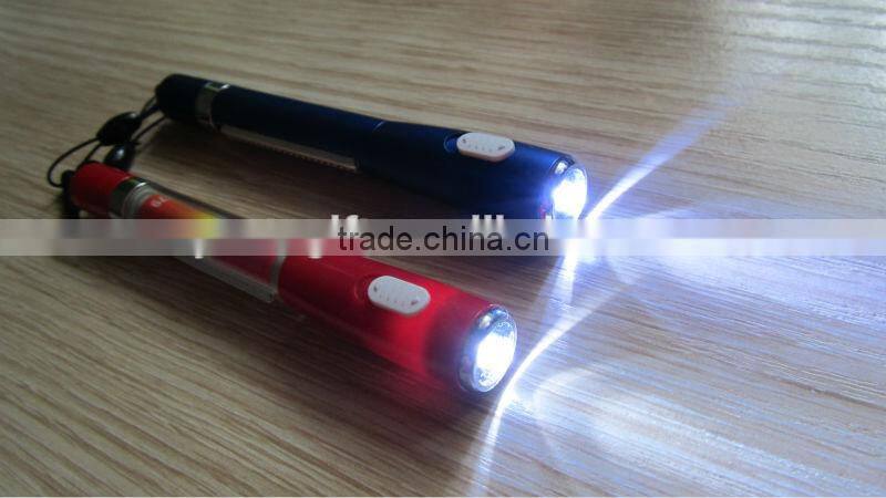 Custom logo printed stylus banner pen for promotion