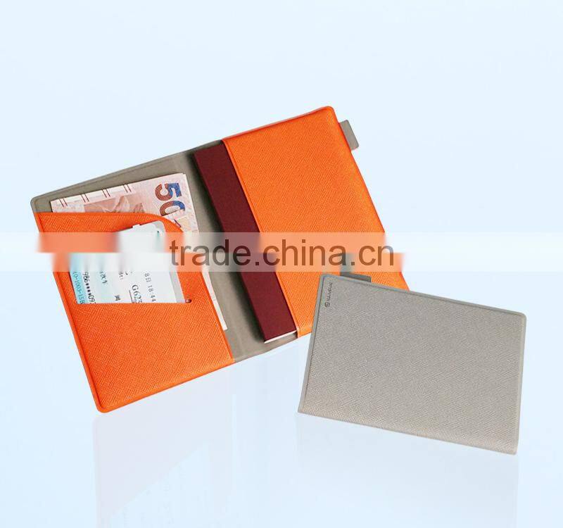 Best Promotional gift good quality PU leather passport holders/cover/wallet