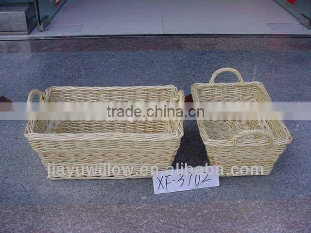 Wicker baskets clothing Storage basket