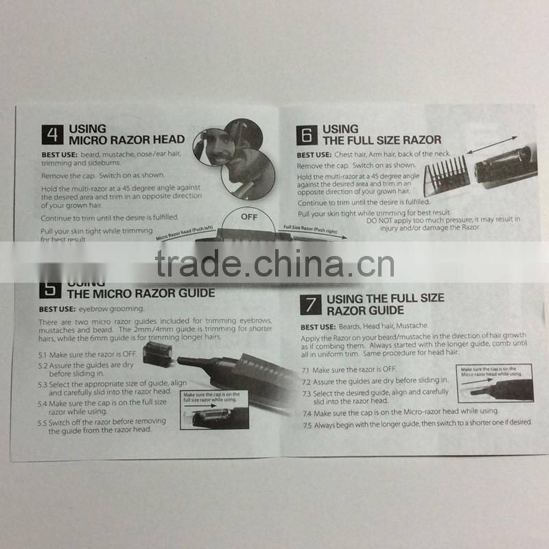 Electric Shaver Razor Blades Men, hair removal Tool As Seen on TV