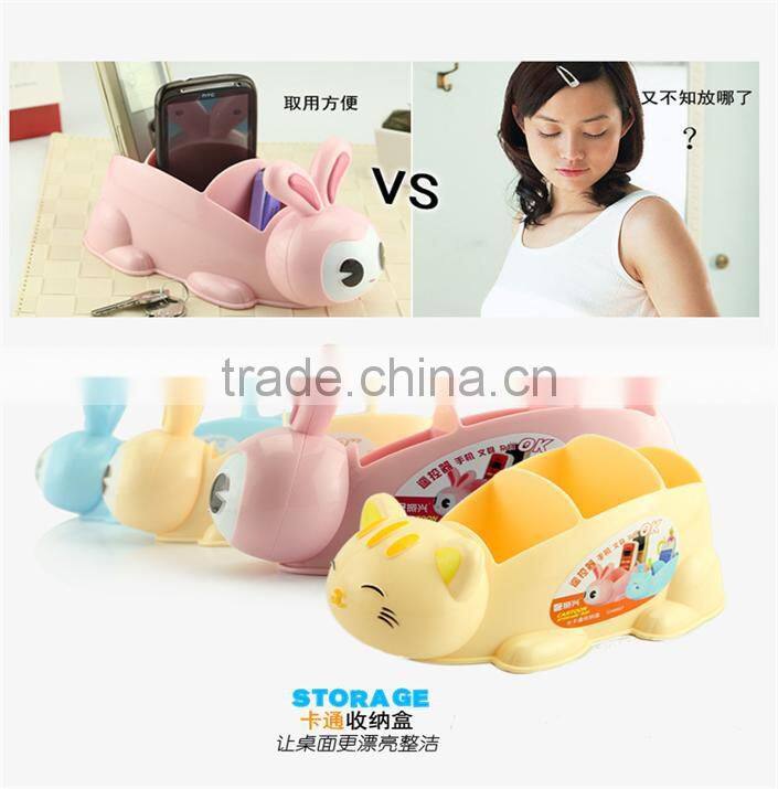 N236 cartoon creative desktops square boxes, large capacity Desktop Phone