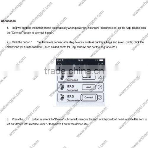 Bluetooth anti losing device / Key finder /pet finder/baby finder