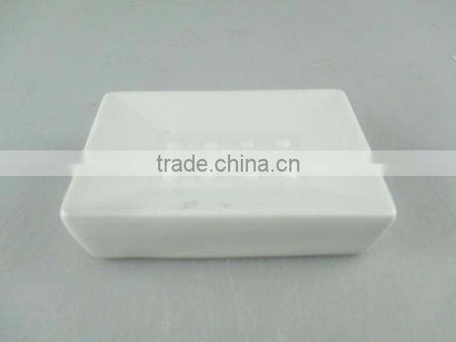 White ceramic toilet soap holder in stock