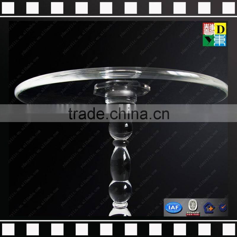 Modern design acrylic bed side lamp table PMMA narrow side table from china manufacturer