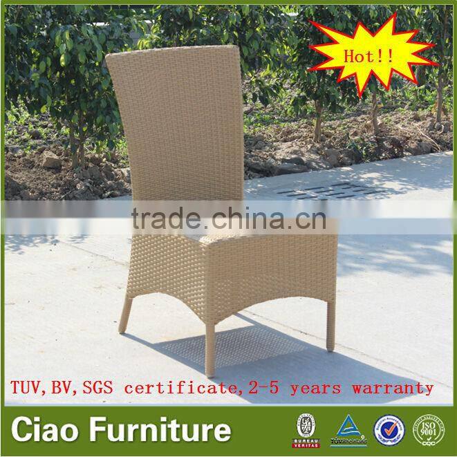 Patio Synthetic Rattan Chair Outdoor Round Wicker Chair