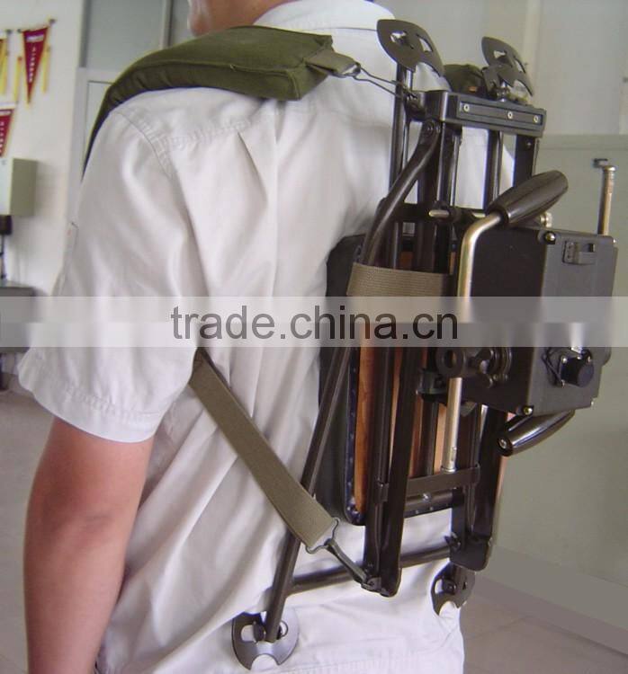 60W Military Hand Cranking Dynamo Power Generator with Seat Stand