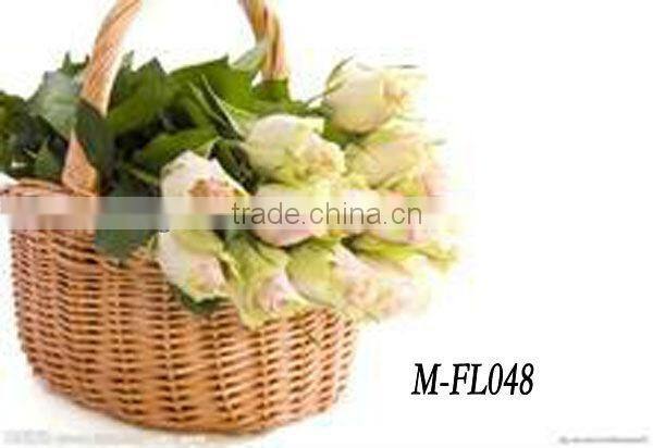 Christmas willow gift basket & fruit basket