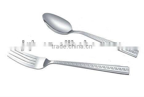 High quality stainless steel cutlery set flatware set