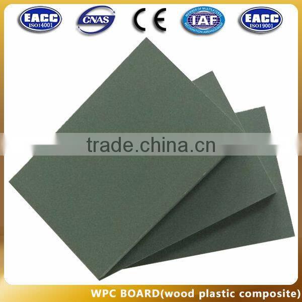 Low carbon and high strength WPC building board