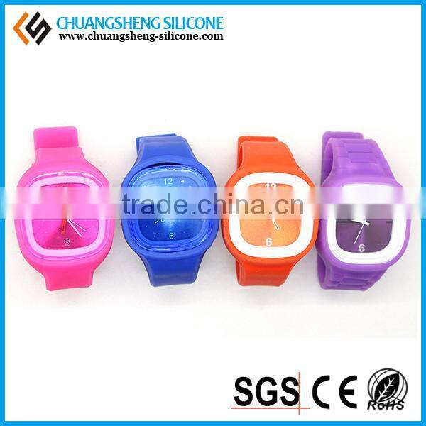 2015 NEW design soft silicone jelly digital watch for kids