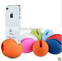 silicone egg type loud-speaker without battery for mobile phone