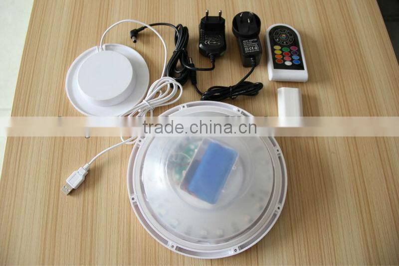 Polyethylene illuminated bar interactive led table