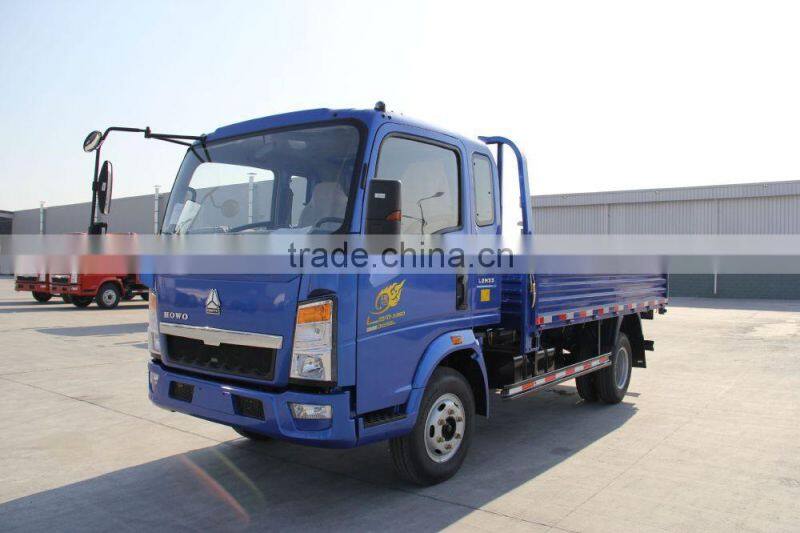 2015 new SINOTRUK HOWO 4*2 LHD RHD 5T light truck
