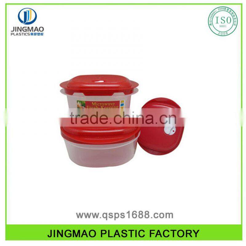 2016 Good Quality Plastic Microwave Food Container Set