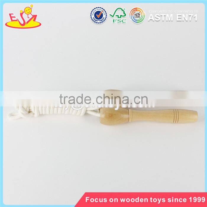 wholesale new kids toys wooden handle skipping jump rope primary color children wooden jump rope W01A292