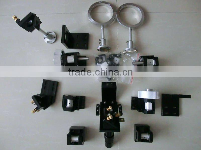 two heads machenical parts whole sets for engrave machine for square rail and small wheels