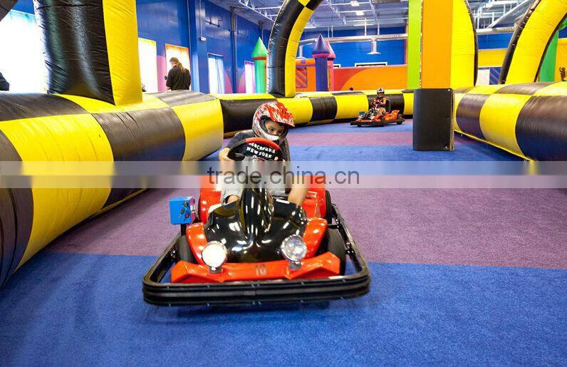 Electric Kids Adult Pedal Racing GO kart With Twin Seat