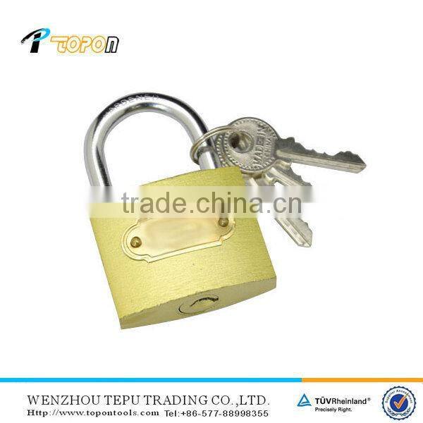 brass planted padlock long shackle or short shackle