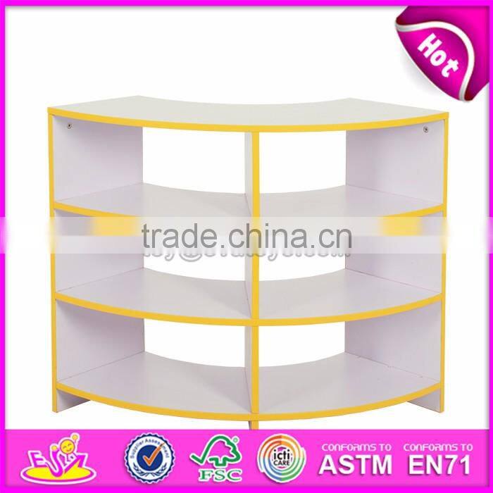Customized early education center wooden children toy storage furniture W08C202