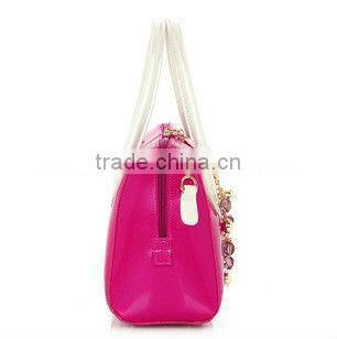 (OEM) 2013 new style fashion cute girls handbag