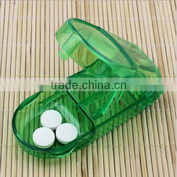 custom Promotional Product Special Medicine Case PP Cut Plastic Funtional Cutter Pill Box,custom cut plastic pill box supplier
