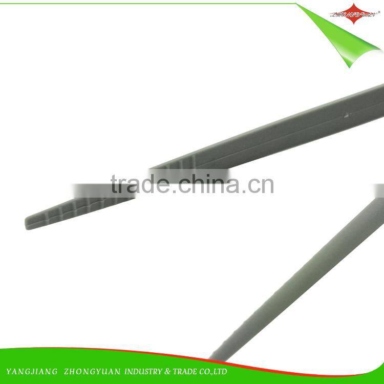 ZY-H3020 food grade Nylon tweezer shaped kitchen utensils food Tongs BBQ tong