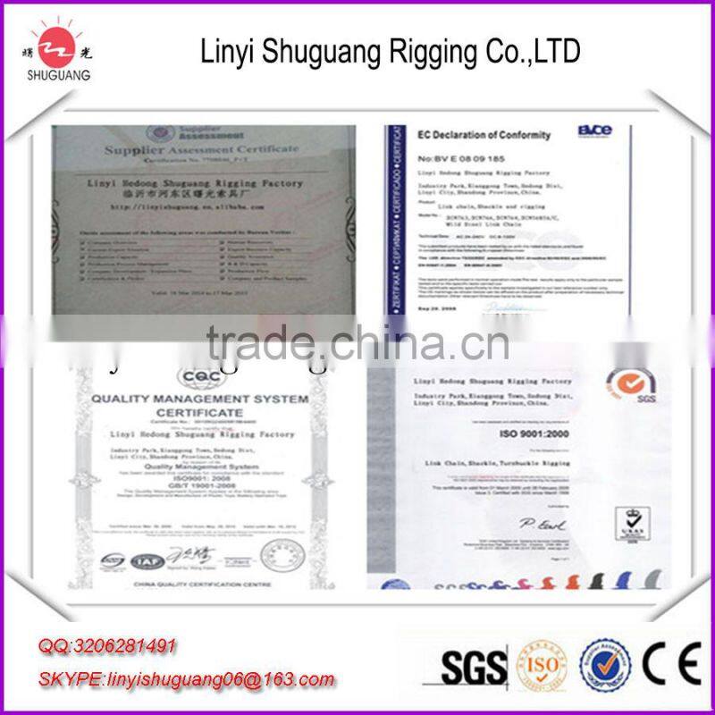 Galvanized Grade 30 Proof Coil Chain With Different Size