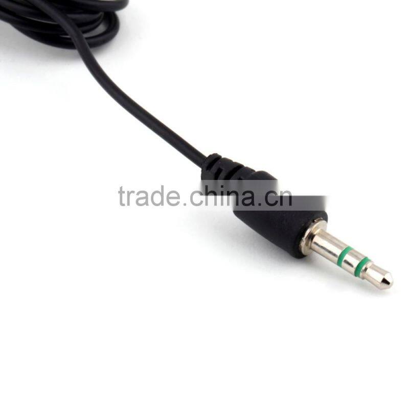 Portable Mini Microphone Speaker 3.5mm Tie Lapel Lavalier Microphone Clip for Lectures Teaching