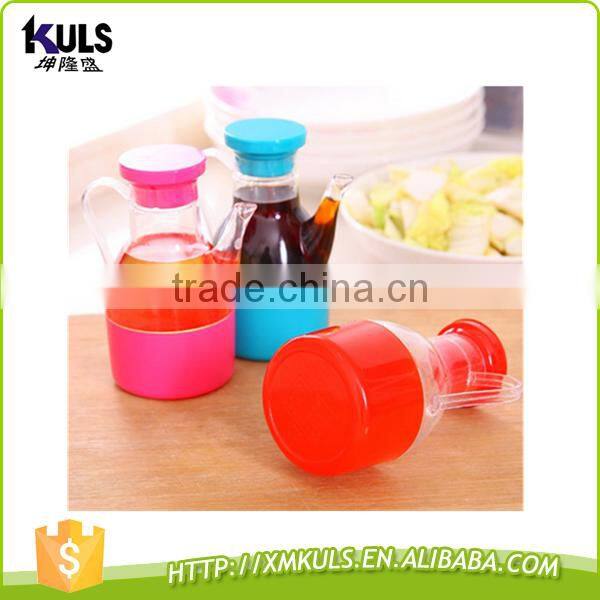 Colorful kitchen oil bottle cooking oil plastic bottle