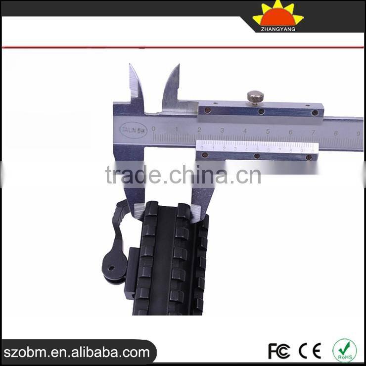 D0037 Quick Release Tactical Flashlight Laser Mount Weaver Adaptor