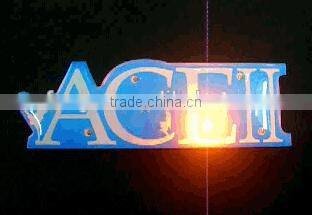 Holiday Christmas season decoration promotional and gift LED brooch