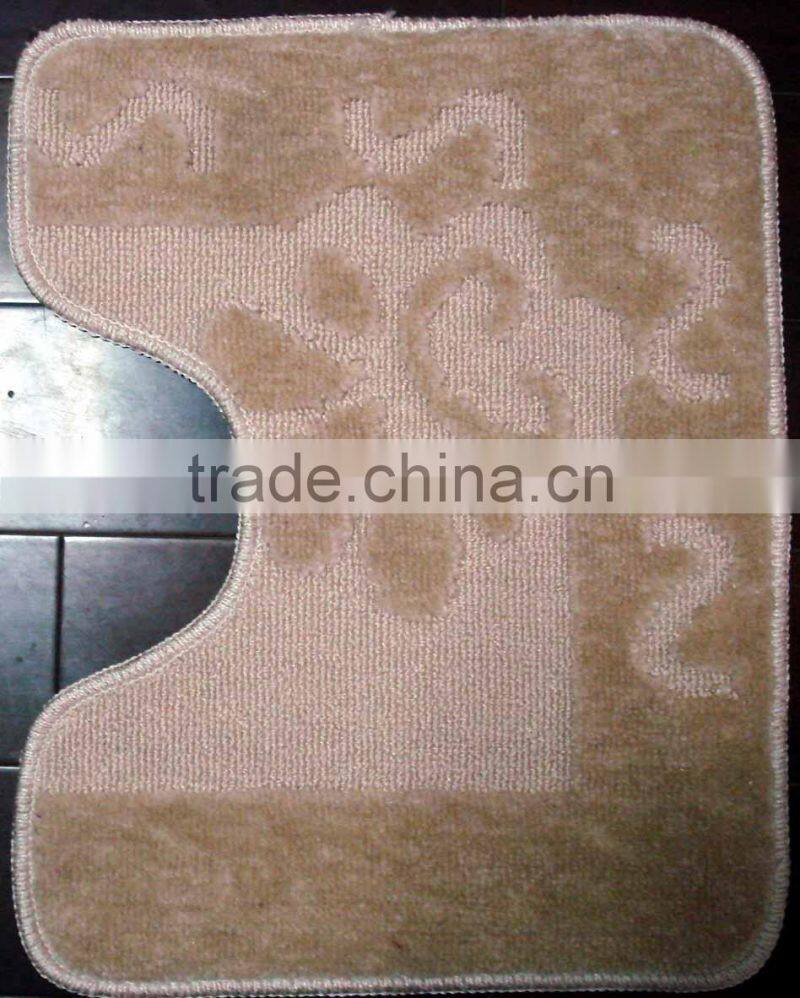 Microfiber bath mat