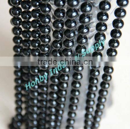 Curtain Wall 12mm Black Ball Chain
