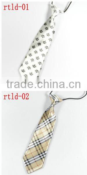 Boy's fashion polyester necktie,custom neck tie