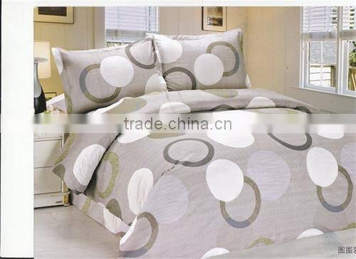 100%polyester disperse printed tree design diamond velvet bedding set