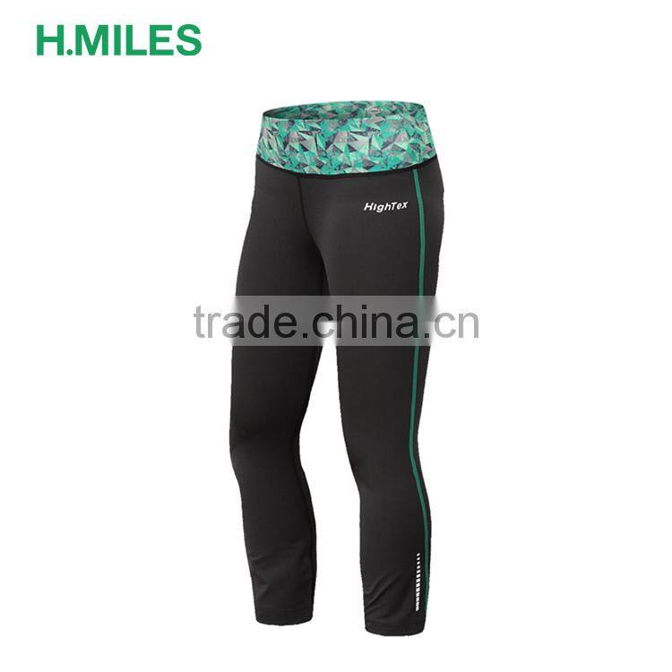 Comfortable long length pant workout ladies yoga compression pants