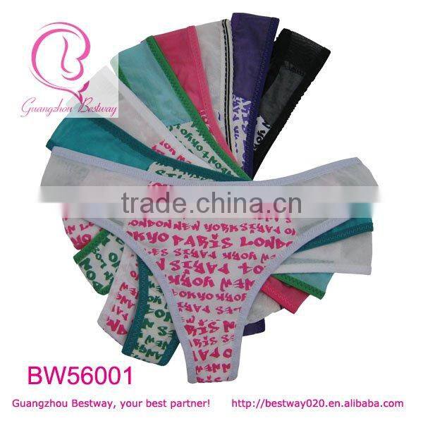 Sexy women images sheer charming thongs t back