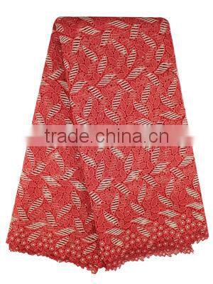 Factory Wholesale African Heavy Lace Fabric CP0035-1 African Guipure Lace Fabric For Party