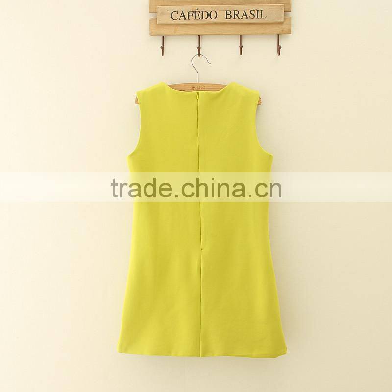 2017 New summer high quality mommy and me dresses cotton fashion family suits